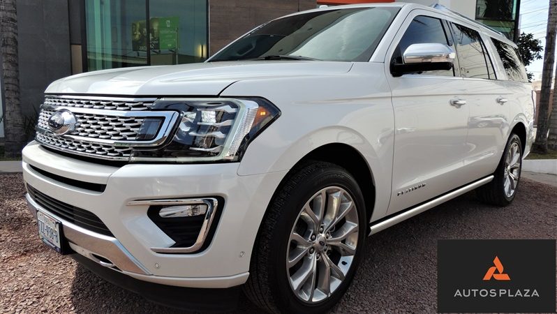 FORD EXPEDITION PLATINUM MAX 2019 BLANCA V6 3.5 4X4 full