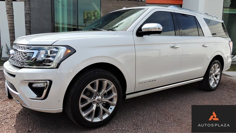 FORD EXPEDITION PLATINUM MAX 2019 BLANCA V6 3.5 4X4 full