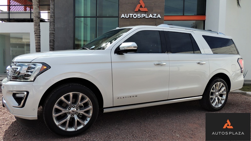 FORD EXPEDITION PLATINUM MAX 2019 BLANCA V6 3.5 4X4