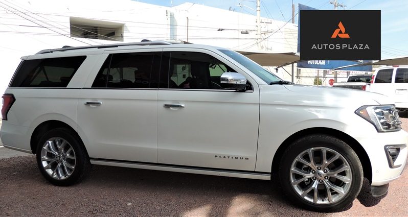 FORD EXPEDITION PLATINUM MAX 2019 BLANCA V6 3.5 4X4 full